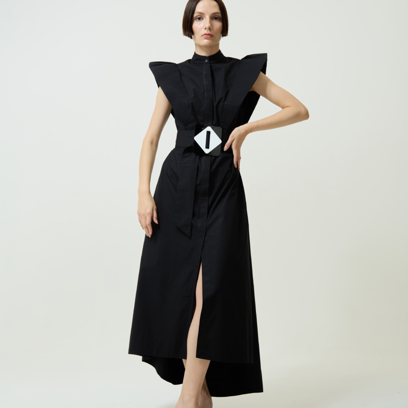 Vestido Chemise Geométrica NEW